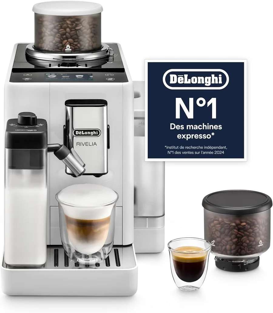 De'Longhi Rivelia EXAM440.55.W Latte
